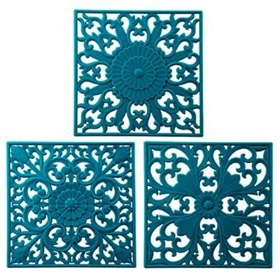  Silicone Trivets for Hot Pots and Pans - Pot Holders