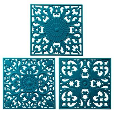  Smithcraft Silicone Hot Pads for Kitchen, Trivets for