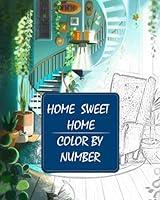 Algopix Similar Product 11 - Home Sweet Home Color by Number Adults