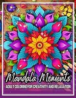 Algopix Similar Product 1 - Mandala Moments Adult Coloring For