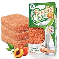 Algopix Similar Product 2 - Peachy Clean Silicone Dish Sponge