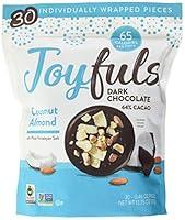 Algopix Similar Product 19 - Joyfuls Cranberry  Coconut Almond Dark