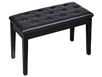 Algopix Similar Product 16 - TMS Black Ebony Wood Leather Piano