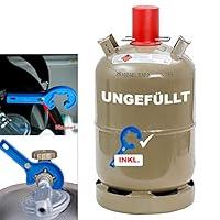 Algopix Similar Product 11 - HighLandy  INHALT Steel Gas Bottle 11