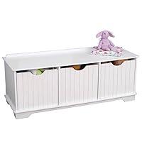 Algopix Similar Product 6 - KidKraft Nantucket Wooden Storage Bench