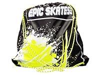 Algopix Similar Product 5 - Epic Skates Drawstring Bag Black One