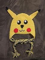 Algopix Similar Product 7 - Pikachu Beanie 912 months old white
