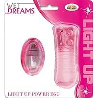 Algopix Similar Product 10 - Light Up Extreme Power Egg Vibrator Pink