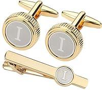 Algopix Similar Product 17 - GWD Mens Cufflinks Tie clips set Set