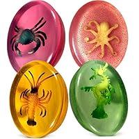 Algopix Similar Product 10 - 4 Colorful Kids Soap Bars For Kids with