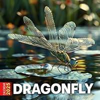 Algopix Similar Product 3 - Dragonfly Calendar 2025 365 Days of