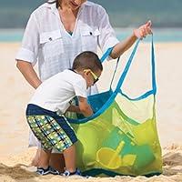 Algopix Similar Product 7 - ILLUMINET Large Mesh Toy Bag Beach