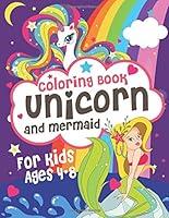 Algopix Similar Product 16 - Coloring books Unicorn and Mermaid