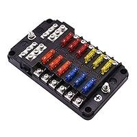 Algopix Similar Product 17 - 12Ways Blade Fuse Blocks Independent