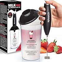 Algopix Similar Product 3 - POWERLIX Milk Frother Handheld Battery