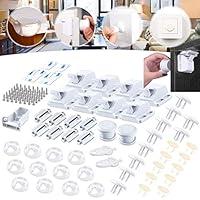 Algopix Similar Product 11 - Baby Proofing48 Pcs Magnetic Cabinet