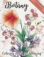 Algopix Similar Product 13 - Botany Coloring Book for Relaxing A