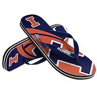 Algopix Similar Product 20 - Illinois 2015 Unisex Big Logo Flip Flop