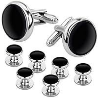 Algopix Similar Product 5 - Best Gift for Men Rovtop Mens Cufflinks