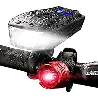 Algopix Similar Product 5 - Bicycle Headlight 800 Lumen USB