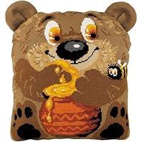 Algopix Similar Product 14 - RIOLIS 1590  Teddy Bear Cushion 