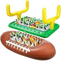 Algopix Similar Product 3 - Leitee 2 Pcs Inflatable Football Drink