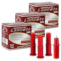 Algopix Similar Product 17 - Advocate Sterile Pull Top Lancets for