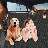 Algopix Similar Product 16 - FLNKZEM Dog Car Seat Cover for Back