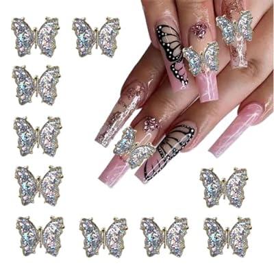 rich girl nail art charms decoration l !~ (3D Rhinestones for Nails, N