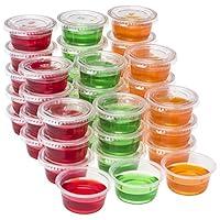 Algopix Similar Product 13 - DuraHome Plastic Portion Cups with Lids