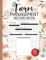 Algopix Similar Product 13 - Farm Management Record Keeping Book