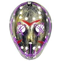 Algopix Similar Product 10 - AUHOO Halloween LED Light up Mask 