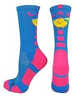 Algopix Similar Product 9 - MadSportsStuff LAX Chick Crew Socks