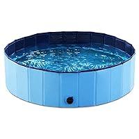 Algopix Similar Product 3 - NACOCO Foldable Dog Pool Large Dog PVC