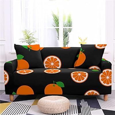 Printed Sofa Couch Cushion Covers Replacement Chair Cushion Covers Stretch Sofa  Seat Cover Furniture Protector Sofa Slipcover Soft Flexibility with Elastic  Bottom