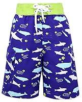 Algopix Similar Product 14 - Simplicity Kids Beach Drawstring Shorts