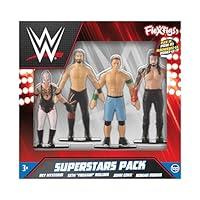 Algopix Similar Product 9 - Flexfigs - WWE Superstars 4 Pack
