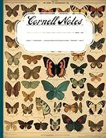 Algopix Similar Product 20 - Butterfly Cornell Style Grid Notebook