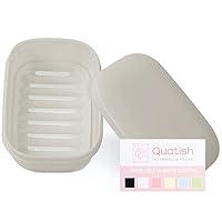 Algopix Similar Product 20 - Quatish Soap Holder 1 Pack Travel Soap