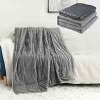 Algopix Similar Product 2 - MENHIRY Weighted Blanket with Removable