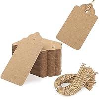 Algopix Similar Product 20 - VGOODALL 150PCS Kraft Paper Gift Tags