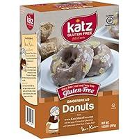 Algopix Similar Product 2 - Katz Gluten Free Gingerbread Donuts 