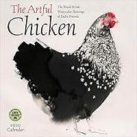 Algopix Similar Product 15 - The Artful Chicken 2020 Wall Calendar