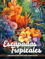 Algopix Similar Product 10 - Libro de Colorear Escapadas Tropicales