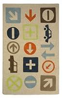 Algopix Similar Product 5 - DwellStudio Rug, Signs, Large