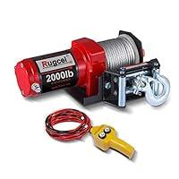 Algopix Similar Product 16 - RUGCEL WINCH 2000lb ATVUTV Electric