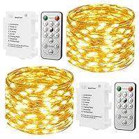 Algopix Similar Product 18 - koopower 2X 50 LEDs Battery Fairy