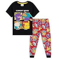 Algopix Similar Product 7 - Pokemon Boys Pyjamas Set  Lounge Wear