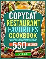 Algopix Similar Product 1 - Copycat Restaurant Favorites Cookbook