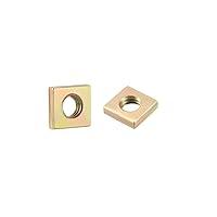 Algopix Similar Product 9 - uxcell Square Nuts M4x7mmx2mm Yellow